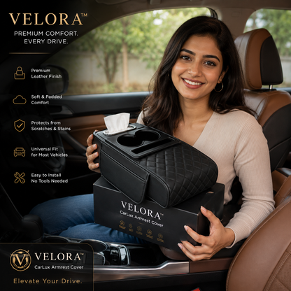 VELORA™ CarLux Armrest Cover